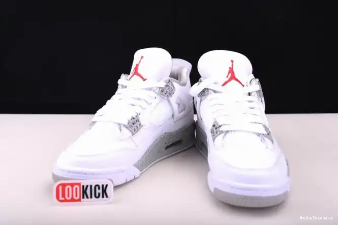 MaikeSneakers Jordan Retro (2021) 4 CT8527-100 White Oreo 0412